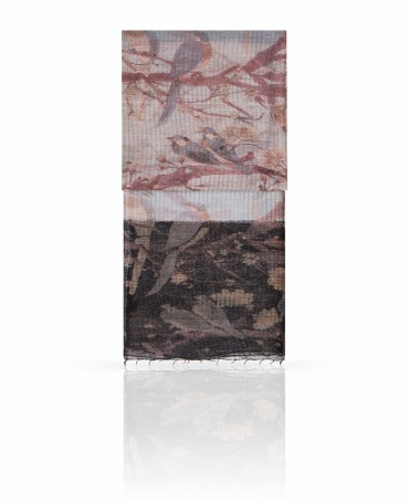 Палантин Женский SW-BIRD.LONGTAIL/SILVER.BL